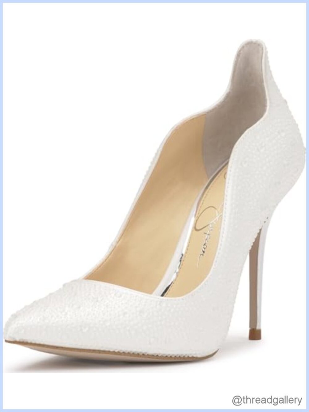 Satin Stiletto Slingback Pointed Toe Pump Formal Wedding Shoes